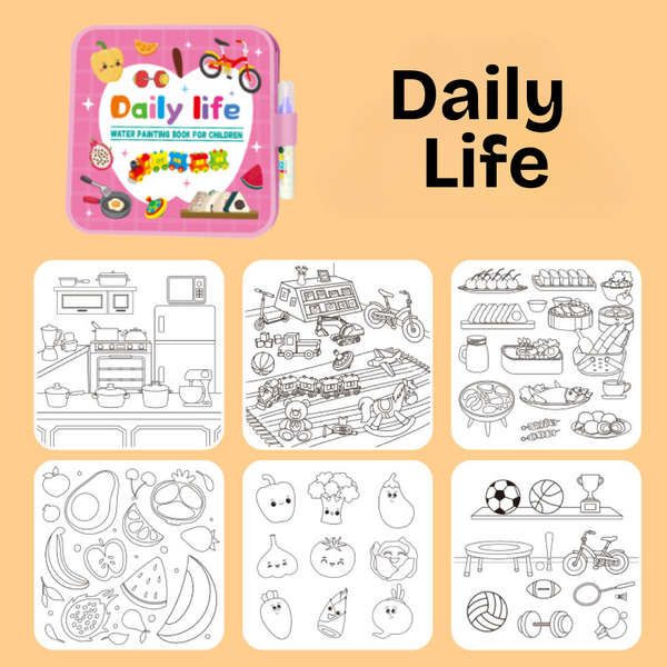 DoodleDry Magic Water Book