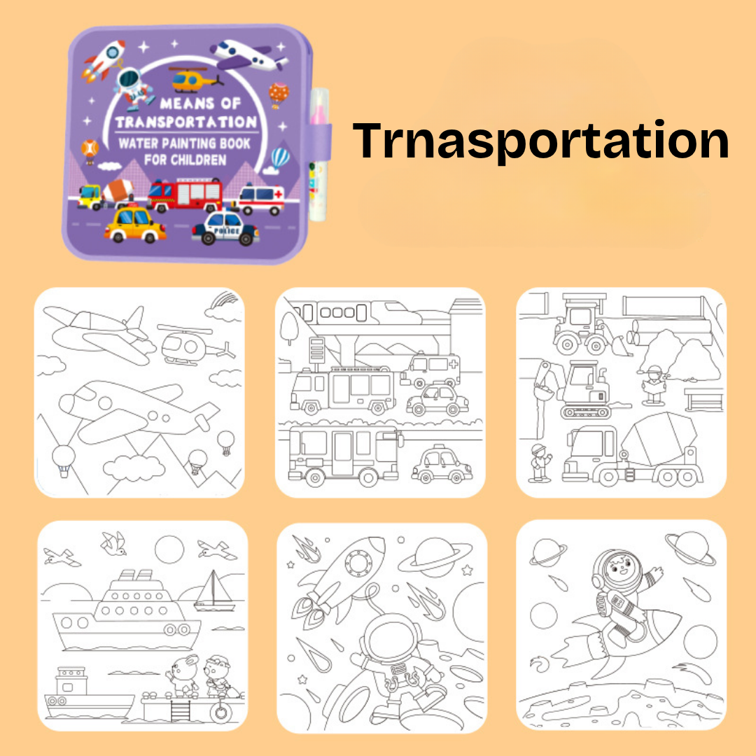 DoodleDry Magic Water Book