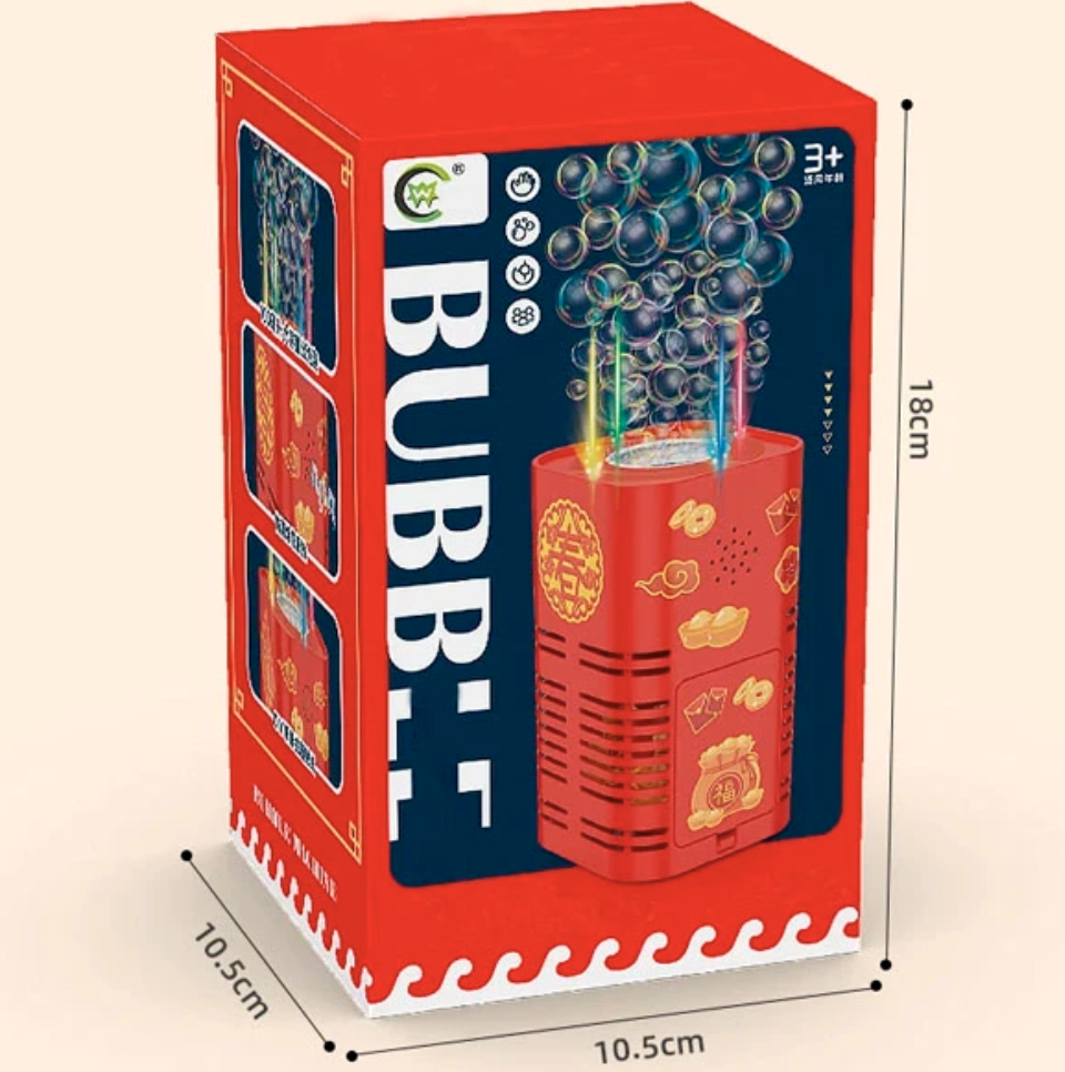 Magic Bubble Fireworks Machine