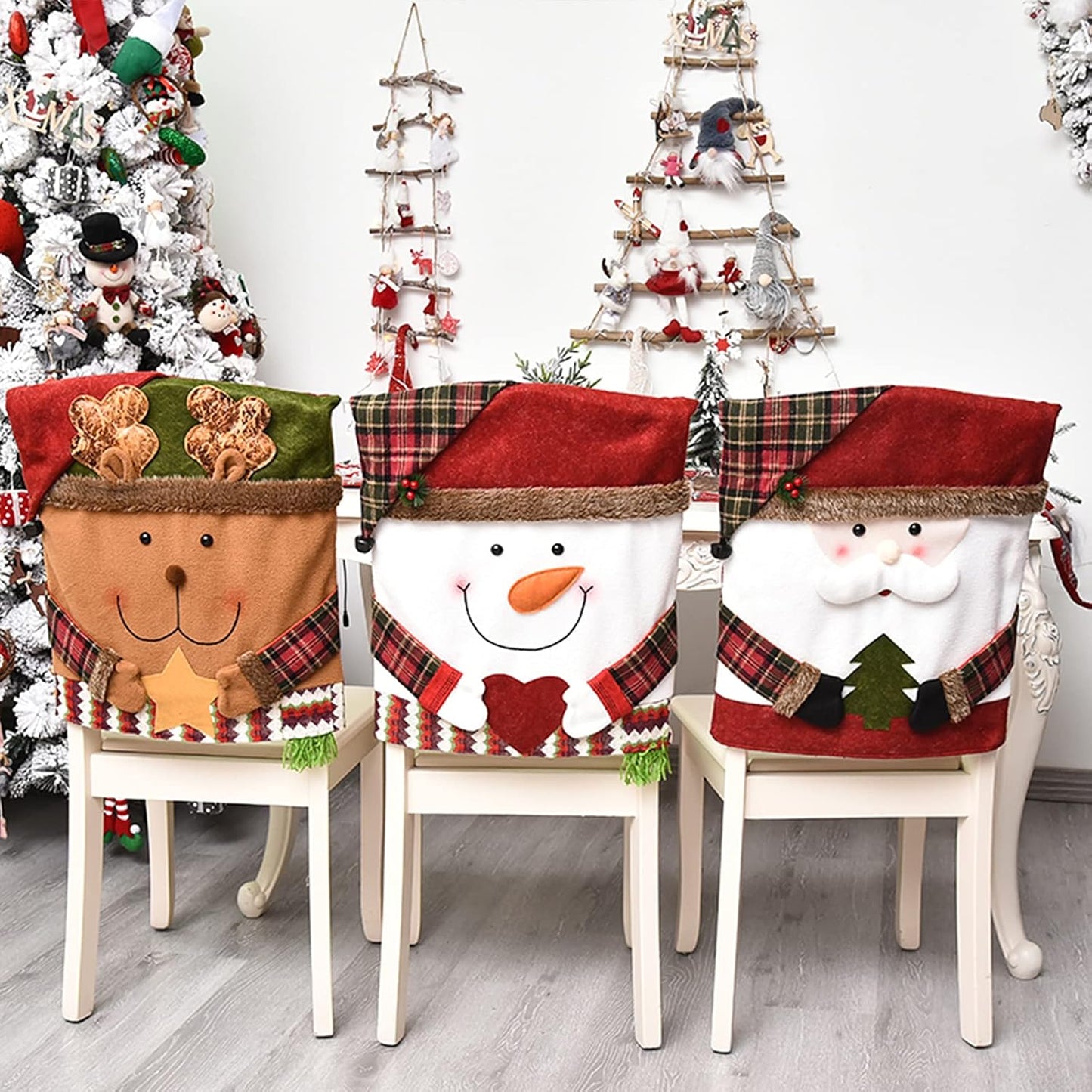 Festive Chair Covers for Christmas