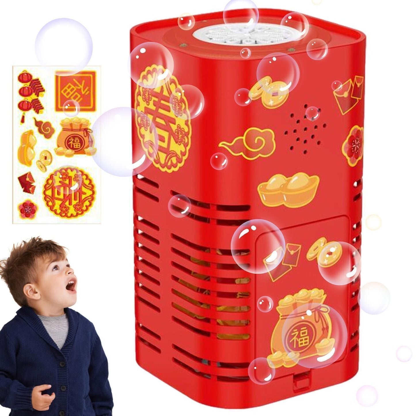 Magic Bubble Fireworks Machine