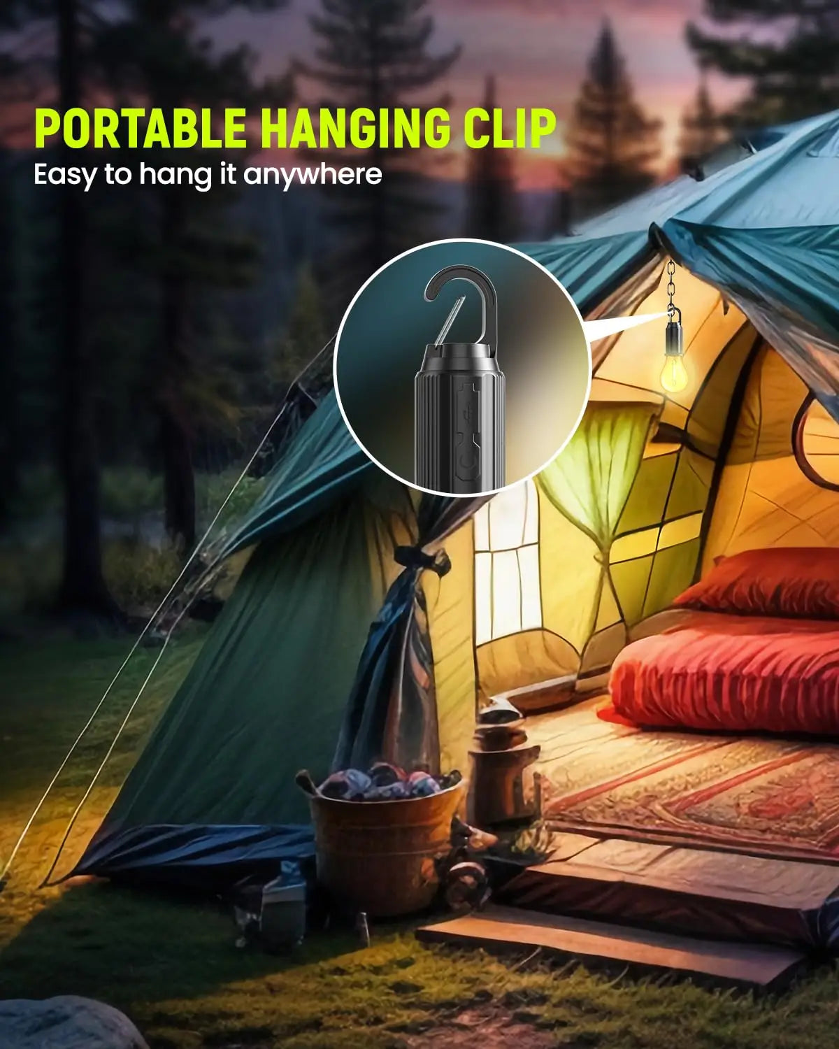 🔥 Last Day Sale Price | BrightArk Camping Lantern /1 Pc