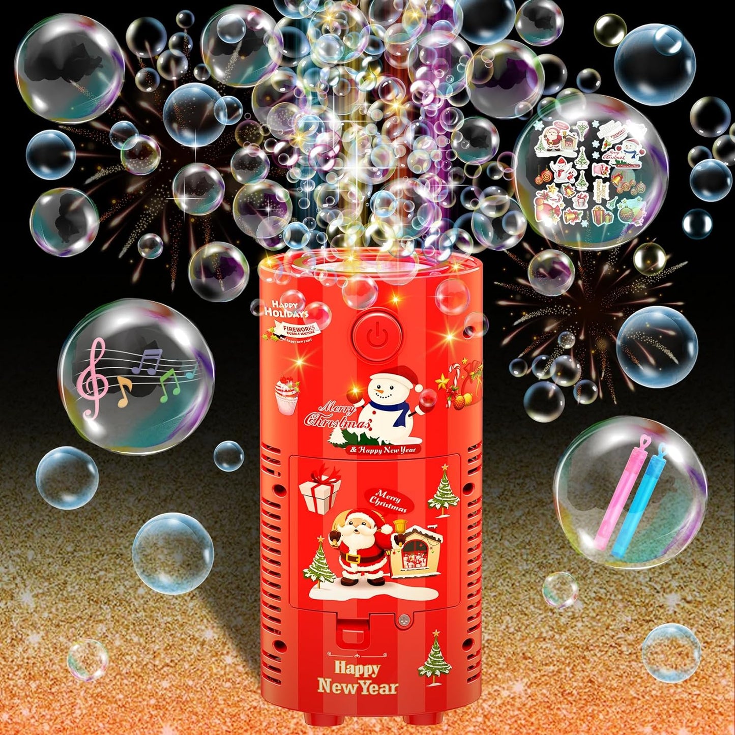 Magic Bubble Fireworks Machine