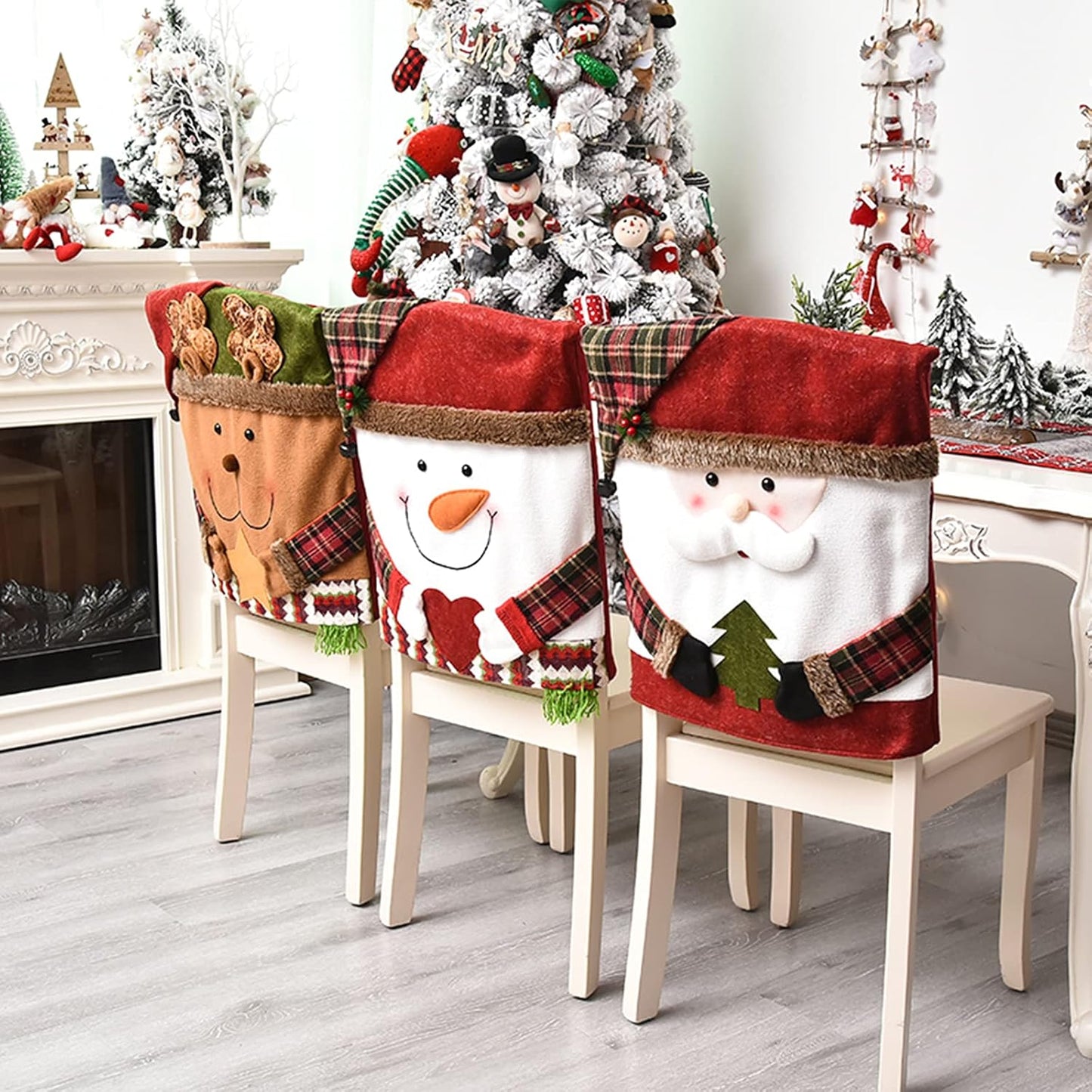 Festive Chair Covers for Christmas