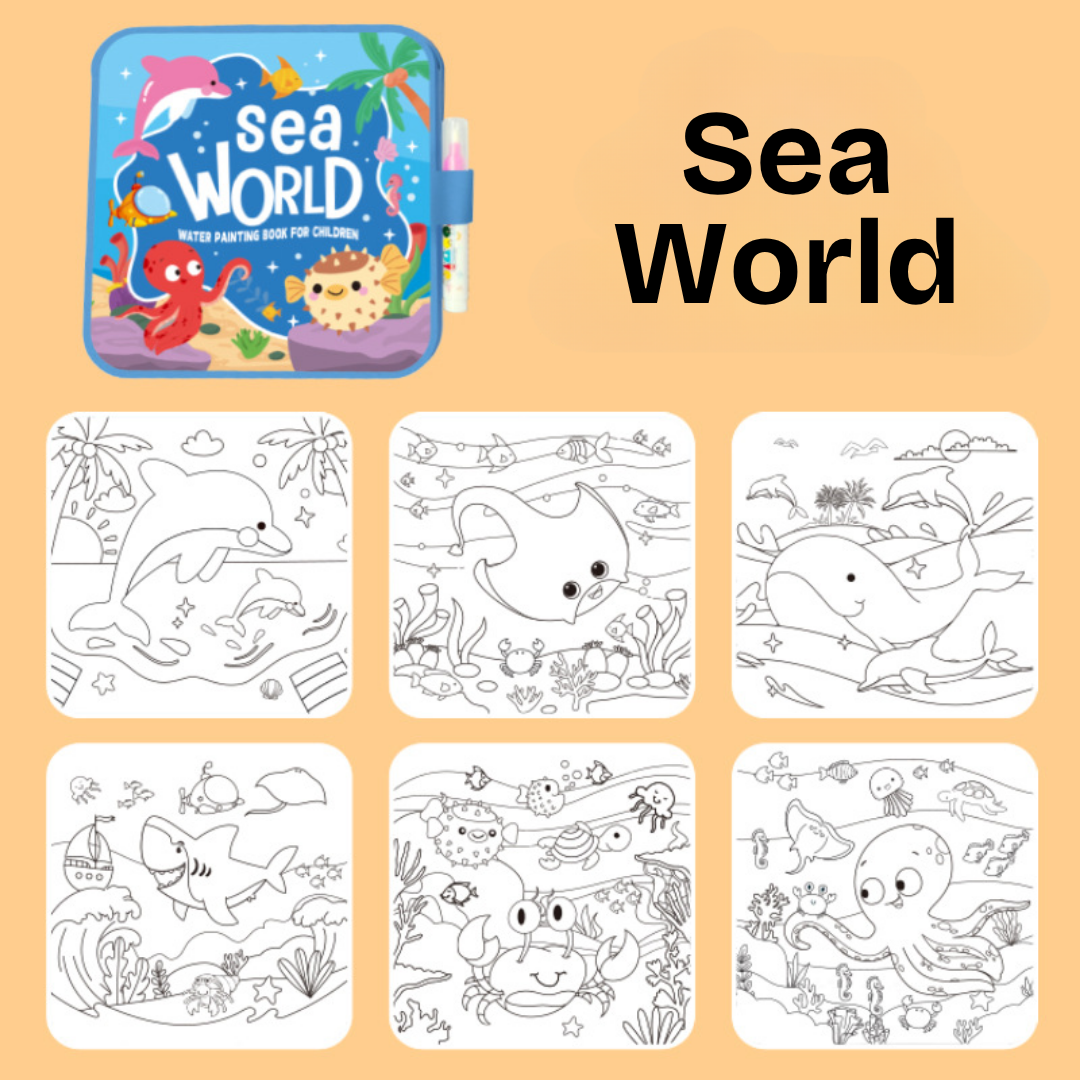 DoodleDry Magic Water Book