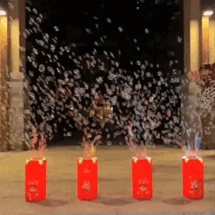 Magic Bubble Fireworks Machine