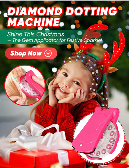 Sparkle Gem Hair Styler & 75 Rhinestones