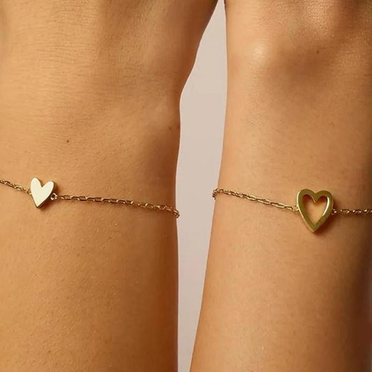 Eternal Hearts Bracelet Set