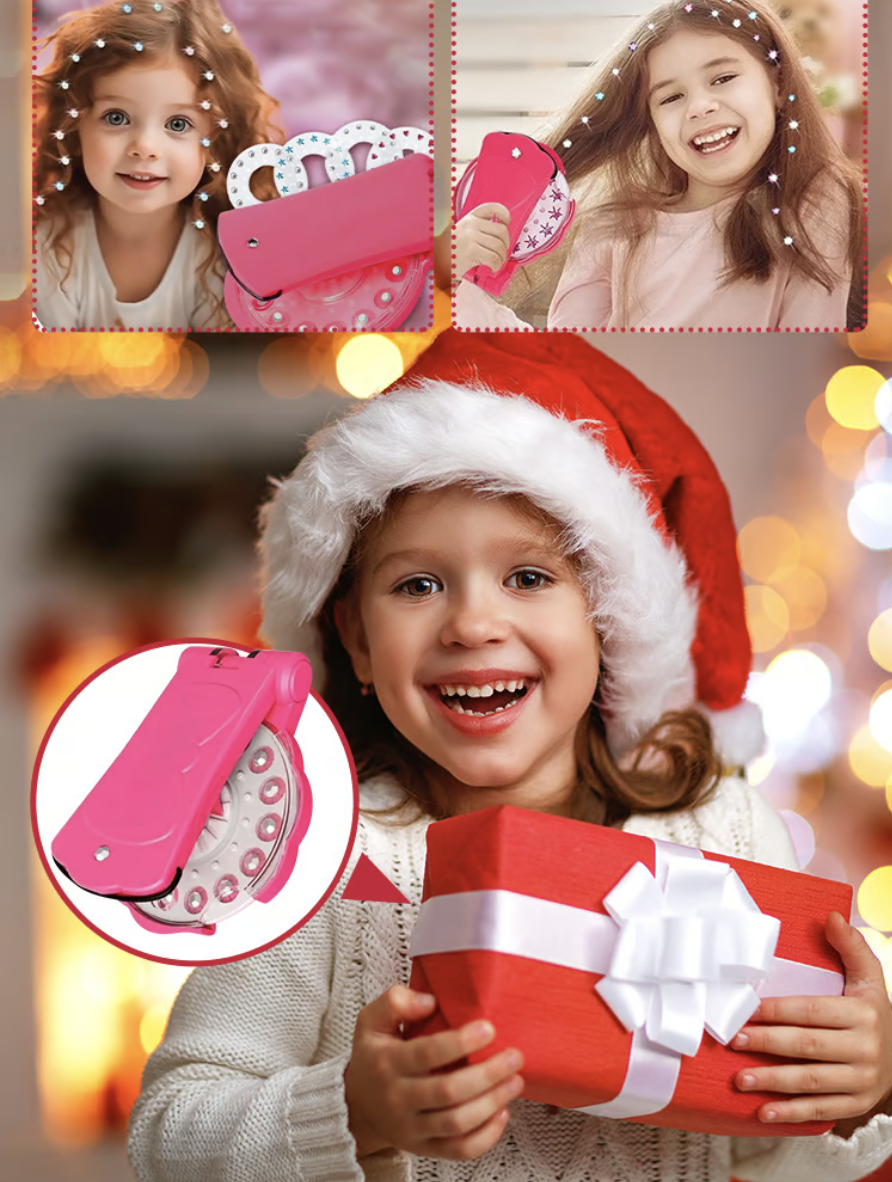 Sparkle Gem Hair Styler & 75 Rhinestones