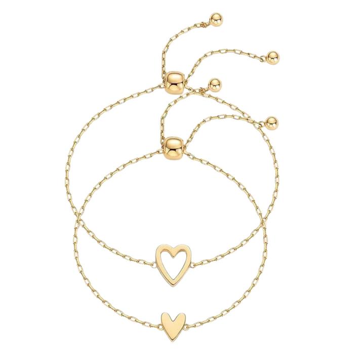 Eternal Hearts Bracelet Set