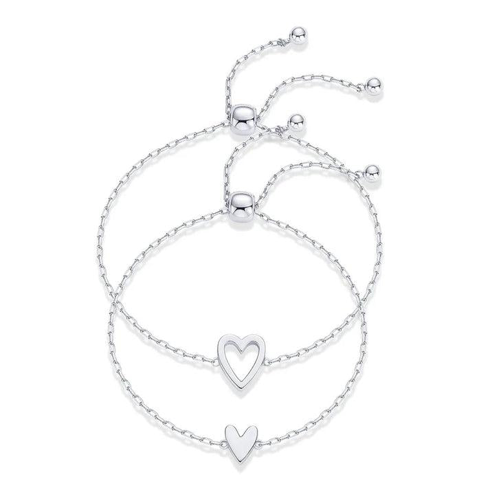 Eternal Hearts Bracelet Set