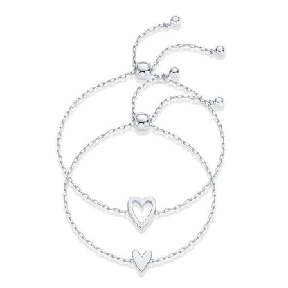 Eternal Hearts Bracelet Set