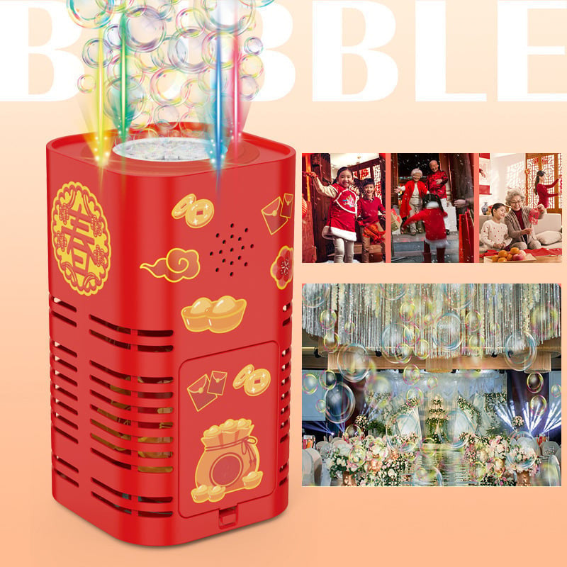 Magic Bubble Fireworks Machine