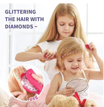 Sparkle Gem Hair Styler & 75 Rhinestones