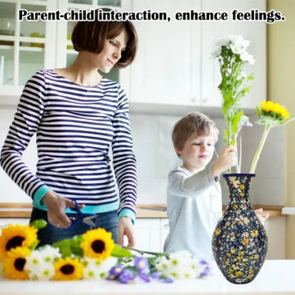 Build & Bloom Puzzle Vase