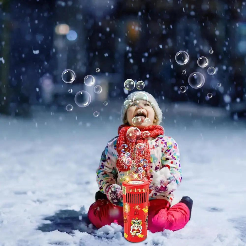 Magic Bubble Fireworks Machine