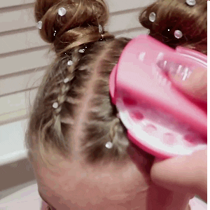 Sparkle Gem Hair Styler & 75 Rhinestones