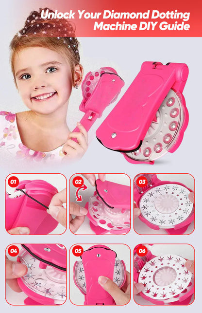 Sparkle Gem Hair Styler & 75 Rhinestones