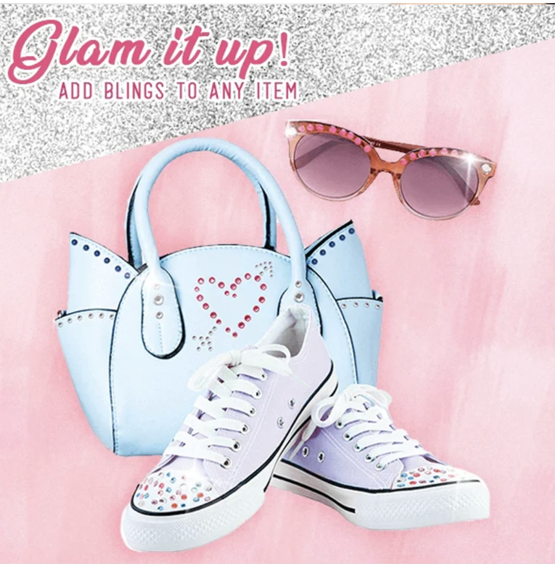 Sparkle Gem Hair Styler & 75 Rhinestones