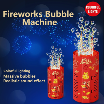 Magic Bubble Fireworks Machine